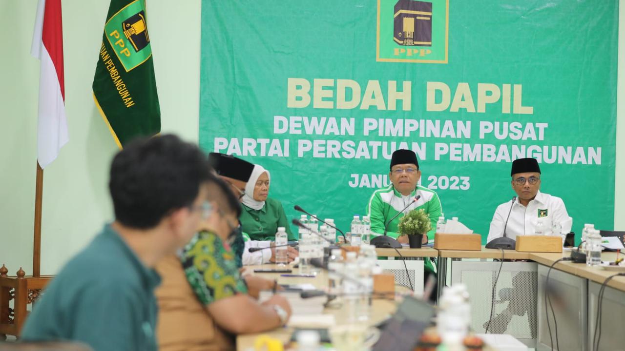 DPP PPP menggelar acara Bedah Dapil DPW Aceh, di Kantor DPP PPP, Menteng, Jakarta Pusat