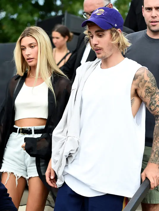Justin Bieber dan Hailey Baldwin sendiri dikabarkan sudah menikah secara rahasia. (THEO WARGO  GETTY IMAGES NORTH AMERICA  AFP)