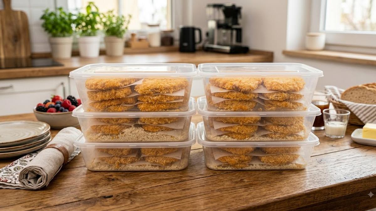 Cara Membuat Katsu Dada Ayam Fillet untuk Meal Prep, Bisa Disimpan dan Tetap Enak