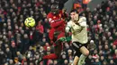 Di Musim ini, Sadio Mane tercatat sudah membuat 14 gol dan sembilan assist dari 26 penampilannya bersama Liverpool di Liga Inggris. (AFP/Paul Ellis)