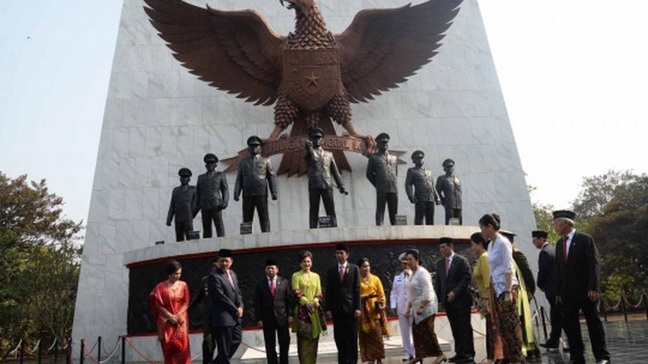 Presiden Jokowi peringati Hari Kesaktian Pancasila di Lubang Buaya