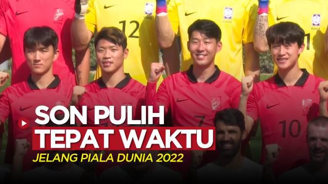 Berita Video,  Son Heung-min Jalani Latihan Bersama Timnas Korea Selatan Jelang Piala Dunia 2022 pada Rabu (16/11/2022)
