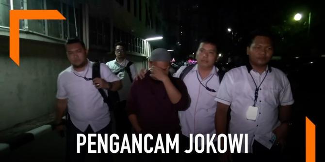 VIDEO: Pria Pengancam Jokowi Diperiksa Intensif