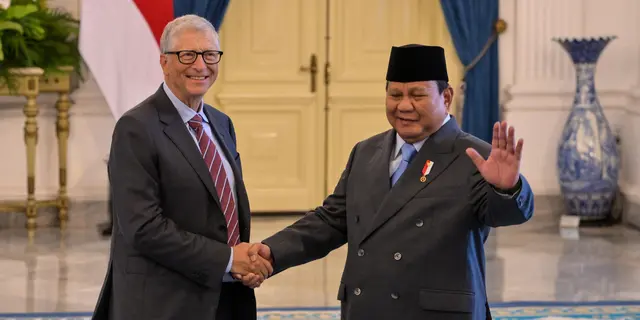 Canda Prabowo: Bill Gates Mungkin Lebih Pancasila dari Kita