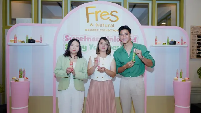 Fres & Natural Rilis Dessert Collection, Kolaborasi dengan Vilo Gelato Hadirkan Tiga Wewangian Dessert