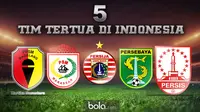 5 Tim Tertua di Indonesia (bola.com/Rudi Riana)