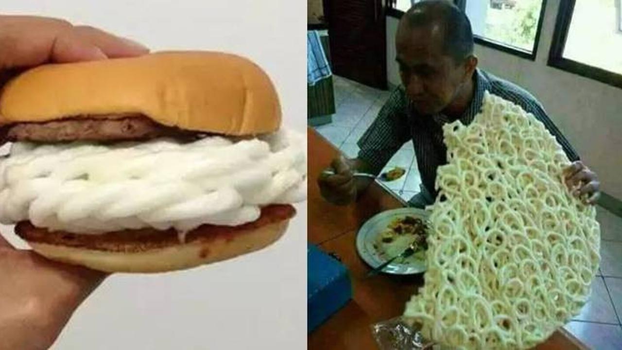 8 Potret Kocak Orang Menikmati Kerupuk Ini Bikin Heran