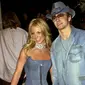 Britney Spears dan Justin Timberlake pada 2001. (AP Photo/Mark J. Terrill, File, File)