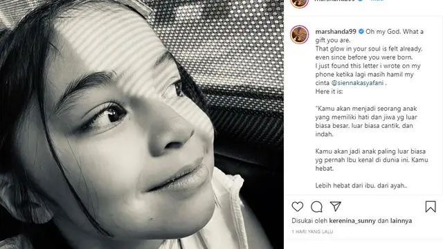 Sienna Anak Marshanda