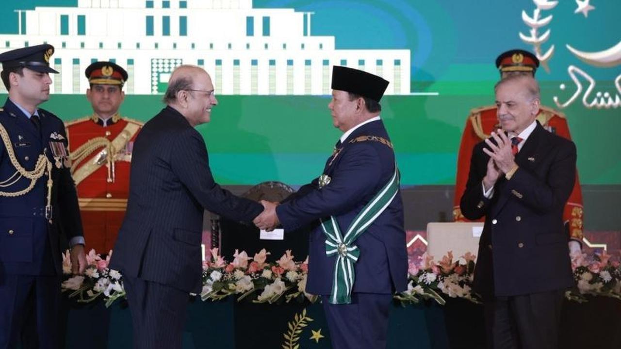 Presiden Prabowo Terima Anugerah Bintang Tertinggi "Nishan-e-Pakistan" dari Pakistan