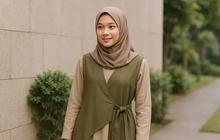 5 Model Gamis Rompi Terbaru 2025, Tampil Sopan dengan Sentuhan Modern