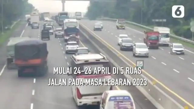 Dinas Perhubungan Jawa Barat memberlakukan pembatasan angkutan barang juga mulai berlaku pada 18 -21 April saat arus mudik dan arus balik mulai 24-26 April di lima ruas jalan pada masa perjalanan Lebaran 2023.