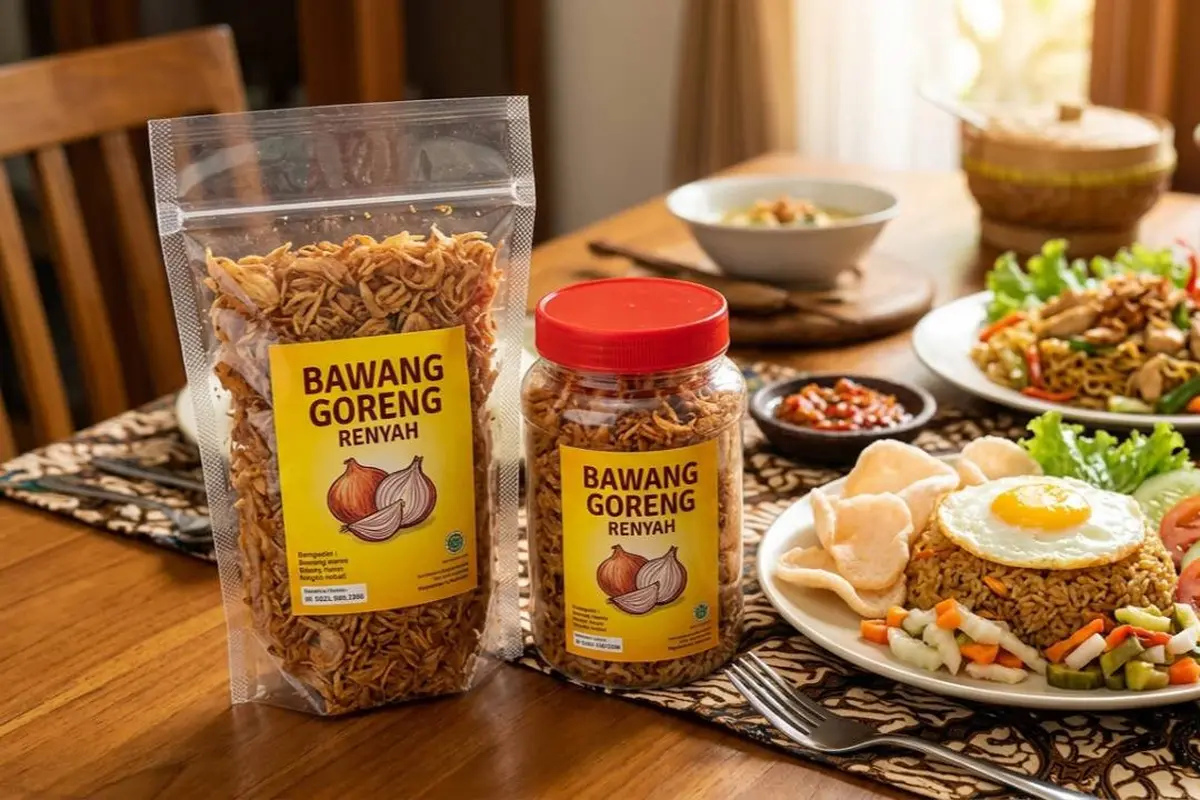 Bawang Goreng Renyah yang Worth It Dibeli, Praktis untuk Menambah Cita Rasa Masakan
