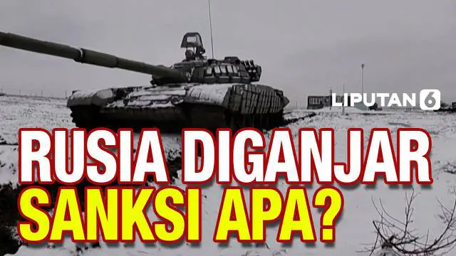VIDEO: AS Resmi Jatuhkan Sanksi ke Rusia atas Konflik di Ukraina