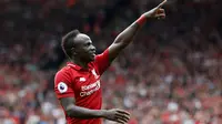 Sadio Mane mencetak sejarah bersama Liverpool. (doc. Premier League)