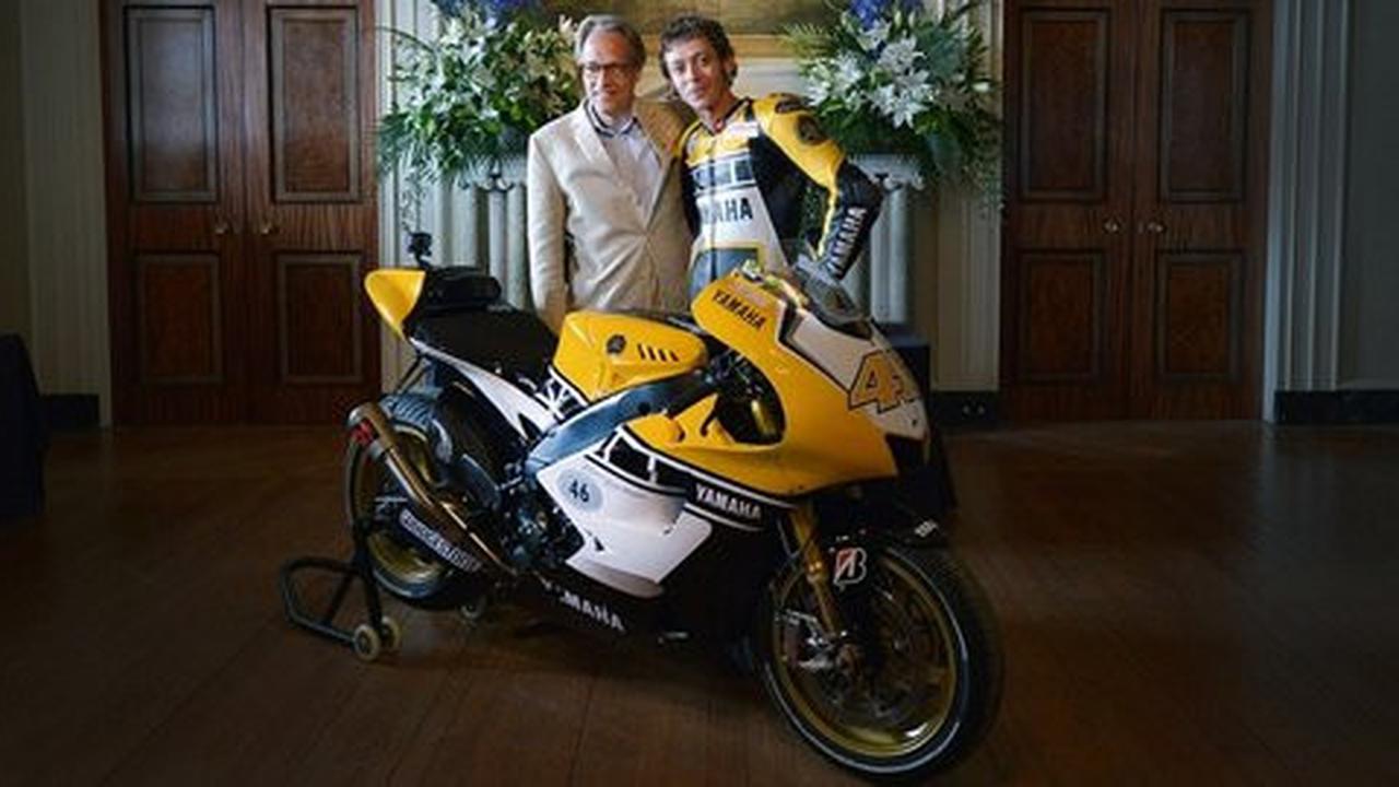 Intip Yamaha M1 edisi spesial Valentino Rossi di Goodwood Festival