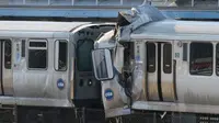 Kereta Kosong Sedang Diperbaiki Tabrak Kereta Lain, Dicuri?