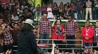 Megawati di Konser Gue 2 (Liputan6.com/ Johan Tallo)