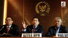 Ketua DPR Setya Novanto angkat bicara usai dirinya ditetapkan sebagai tersangka oleh Komisi Pemberantasan Korupsi (KPK).
