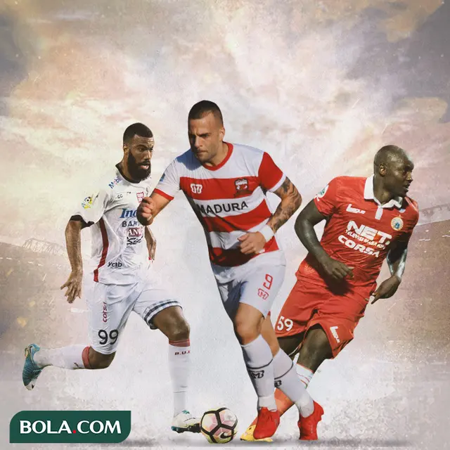Ilustrasi - Sylvano Comvalius, Aleksandar Rakic, Emmanuel Kenmogne