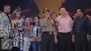 Kapolda Metro Jaya, Tito Karnavian menyampaikan selamat tahun baru 2016 pada saat  di panggung Move On Party 2016 di Pantai Carnaval Ancol, Jakarta, Kamis (31/12/2015). (Liputan6.com/Herman Zakharia)