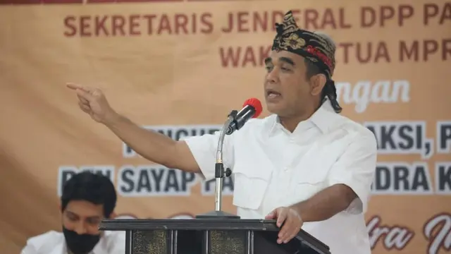 Sekretaris Jenderal Partai Gerindra Ahmad Muzani