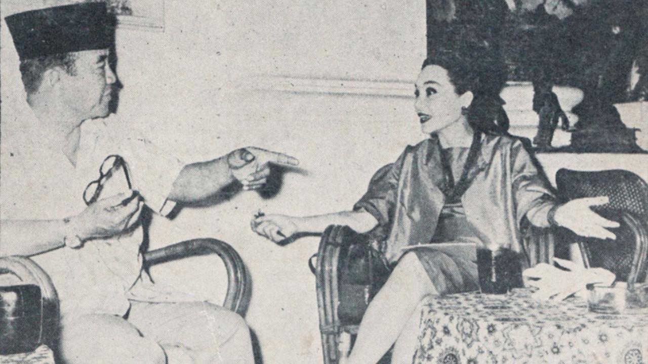 bung karno dan cindy adams