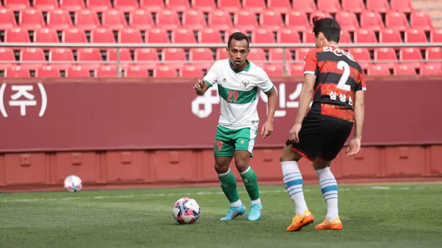 Winger Timnas Indonesia U-23, Irfan Jaya.