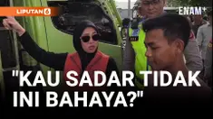 Ngamuk! Bupati Gowa Marahi Sopir Truk yang Langgar Aturan!