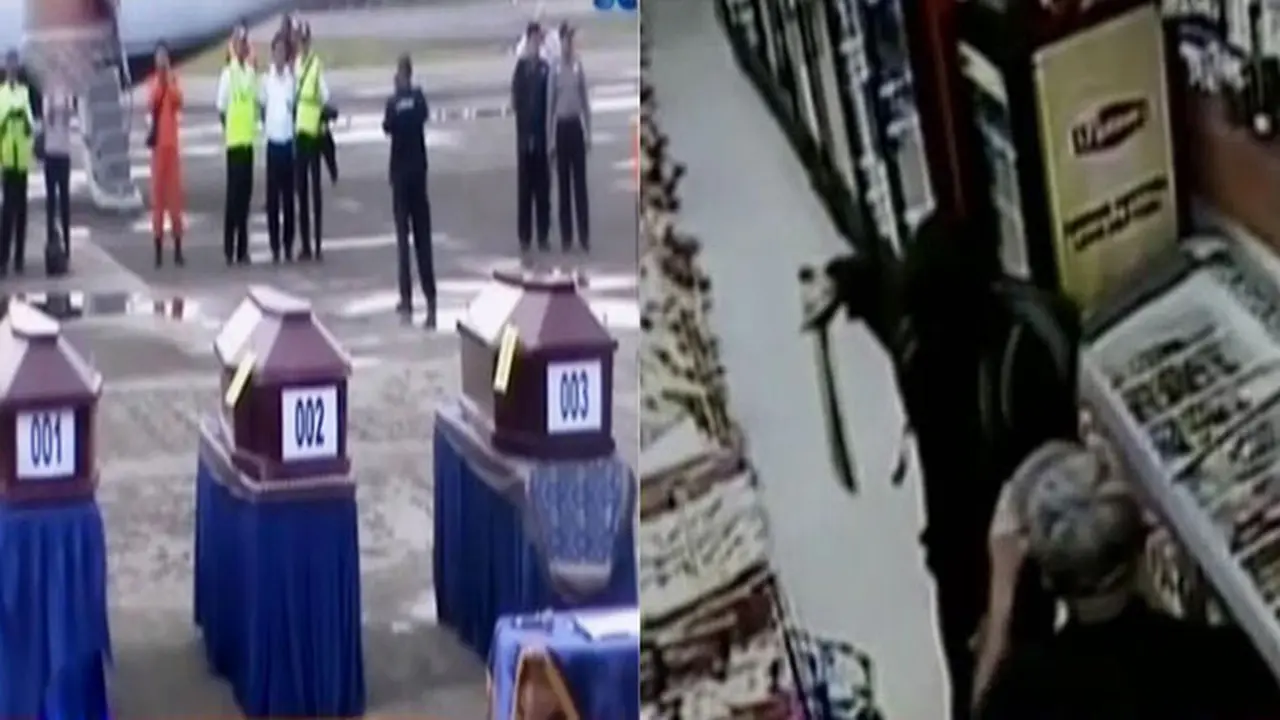 Jenazah Korban Trigana Air Dievakuasi hingga Rampok Kostum Ninja