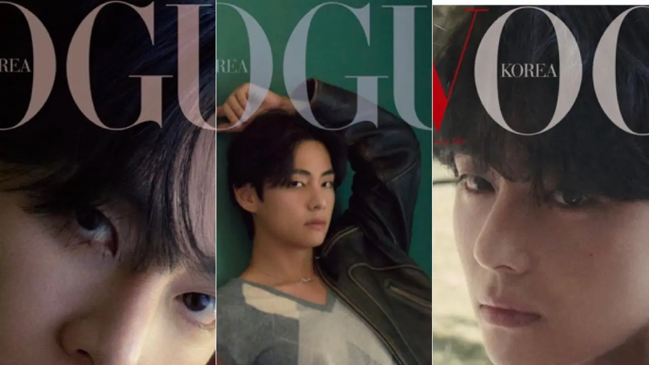 V BTS di Cover Majalah Vogue