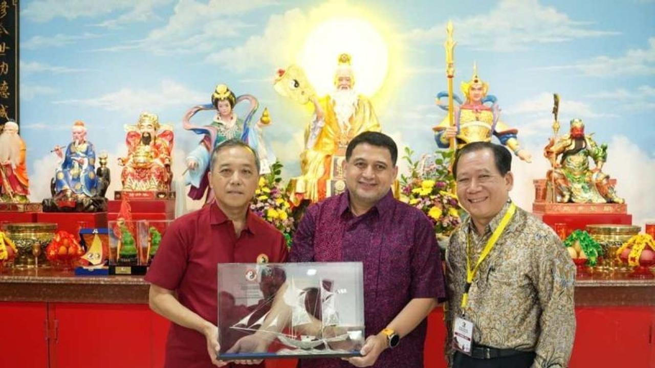 Peresmian Kelenteng Ji Li Gong, Simbol Kuat Kerukunan Umat Beragama Makassar