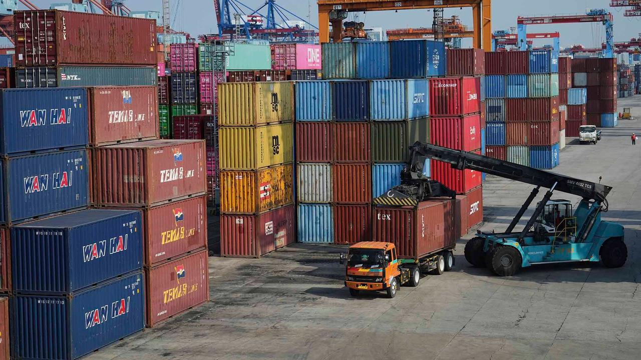 FOTO: Tarif Baru AS Berlaku, Hari Ini,  RI Terus Lobi Demi Nol Persen