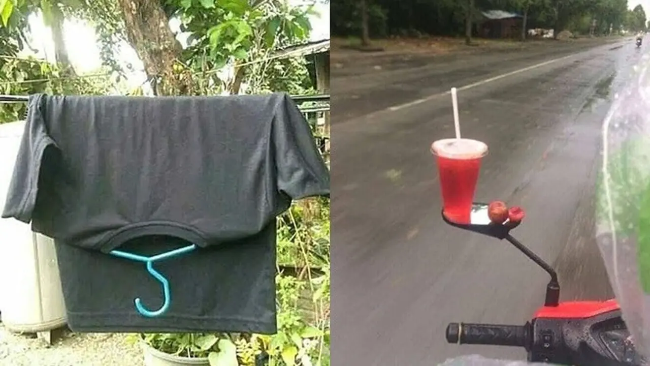 6 Momen Benda Tak dipakai Sesuai Fungsinya Ini Bikn Geleng Kepala