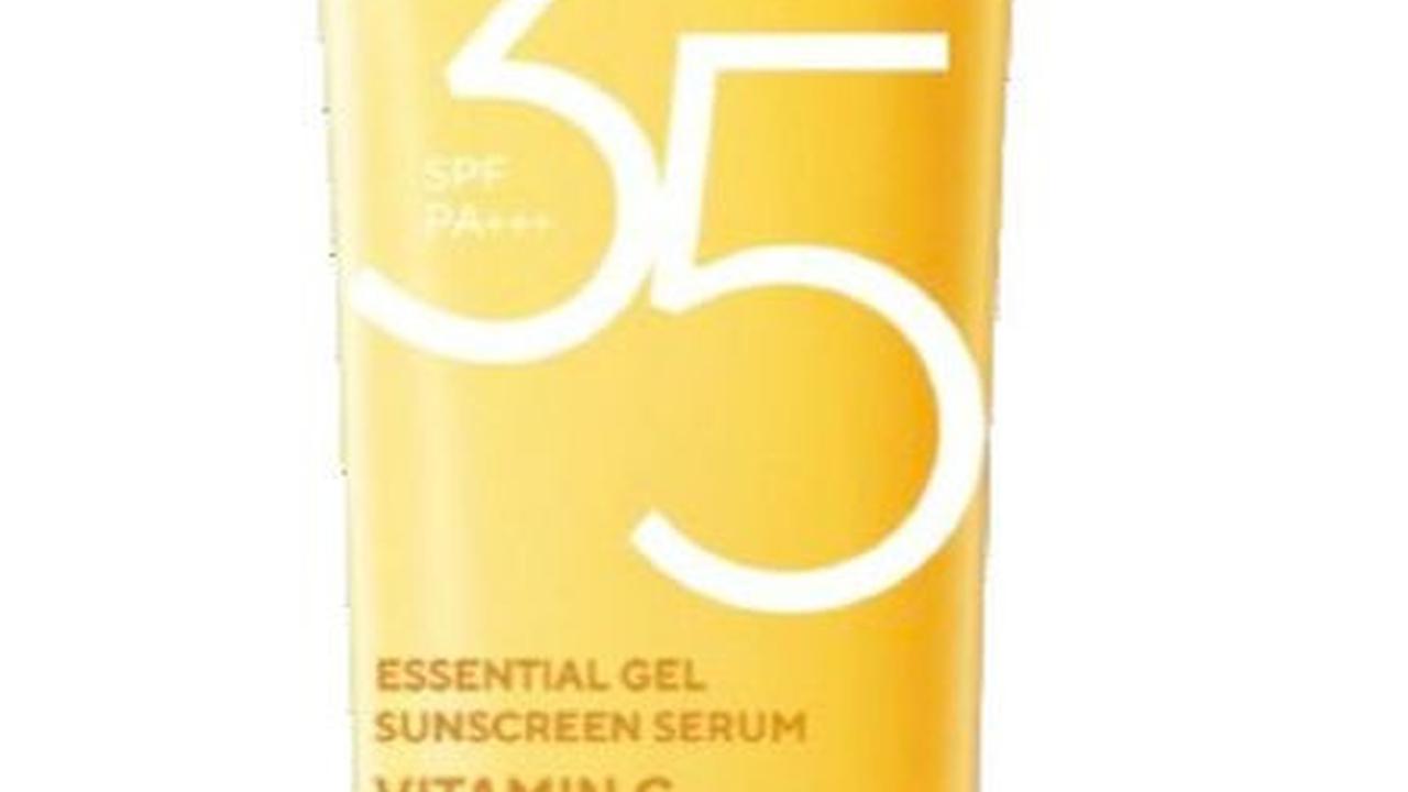 1. Wardah UV Shield Essential Gel Sunscreen Serum SPF 35 PA+++<br>
