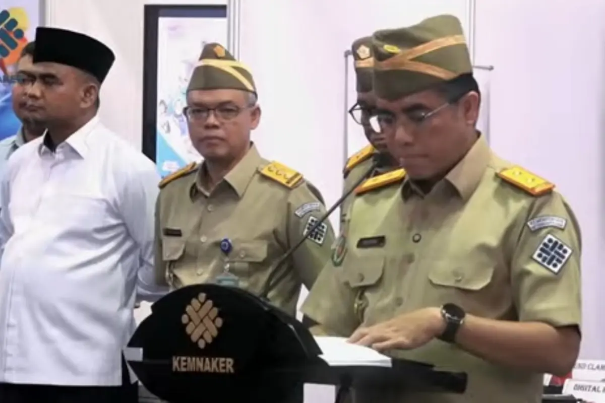Menteri Tenaga Kerja (Menaker) Yassierli