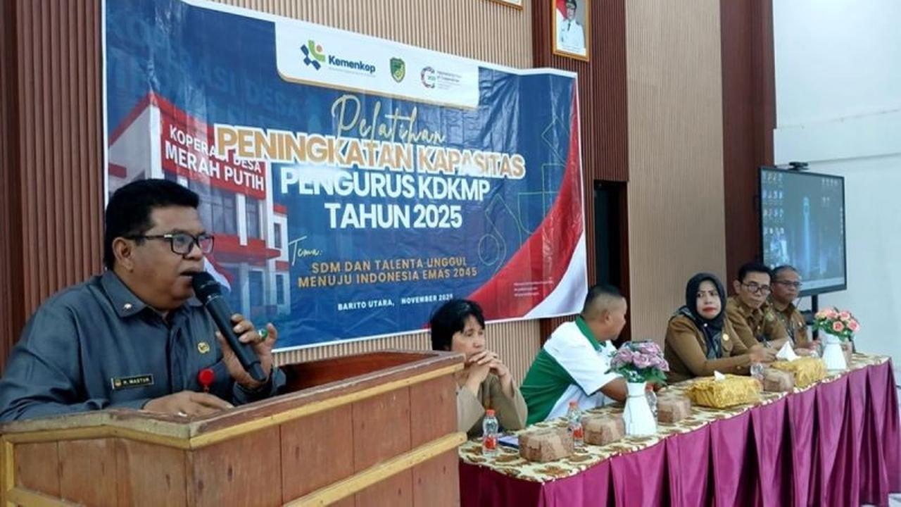 Pemkab Barito Utara Genjot Peningkatan Kapasitas Koperasi Merah Putih, Perkuat Ekonomi Rakyat