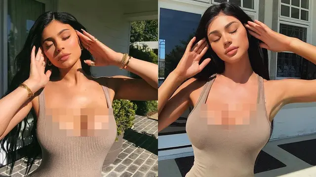 Kristen Hancher - selebram yang mirip Kylie Jenner