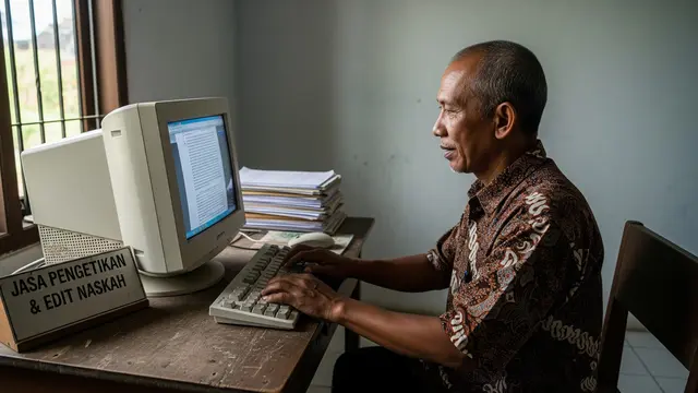 Jasa Mengetik dan Editing Naskah