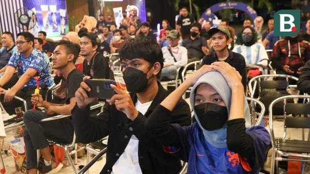 Nonton Bareng Piala Dunia 2022 antara Argentina Vs Arab Saudi Saat Peluncuran Produk Baru Aice