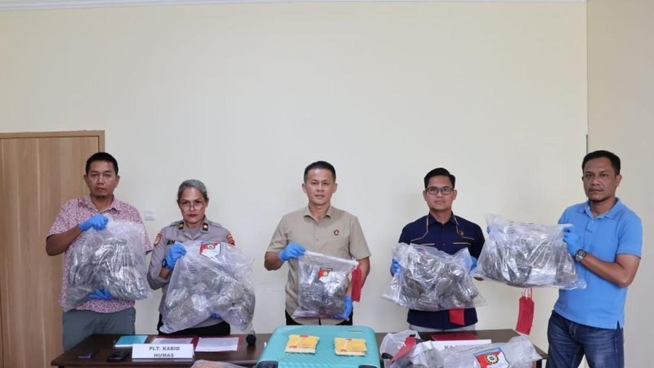 Polda PBD Tangkap Tiga Pengedar Ganja 3,17 Kg Jaringan PNG di Sorong