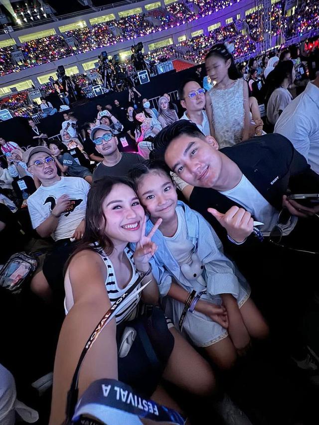 Potret Ayu Ting Ting, Bilqis, dan Boy William (Instagram/@boywilliam17)