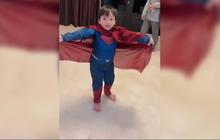 Potret Lucu Gala Sky Pakai Kostum Superman, Ditanya Hafalan Surat oleh Fuji Hingga Praktik Salat