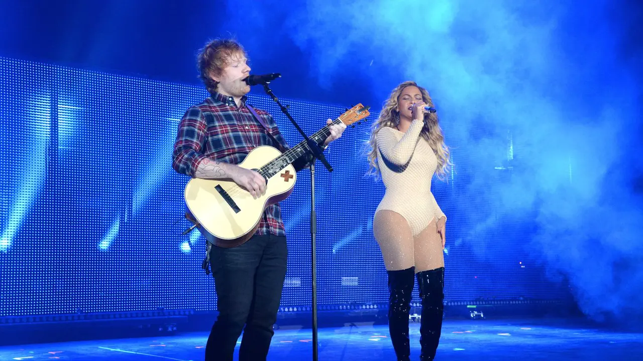 [Bintang] Ed Sheeran dan Beyonce
