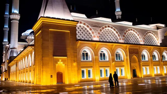 Masjid Camlica di Turki (AFP PHOTO)