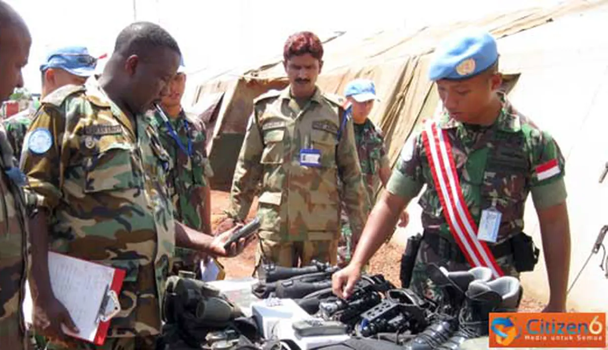 Citizen6, Kongo: Tim ORI dari Markas Besar Monusco melakukan misi PBB di Kongo. (Pengirim: Badarudin Bakri Badar)