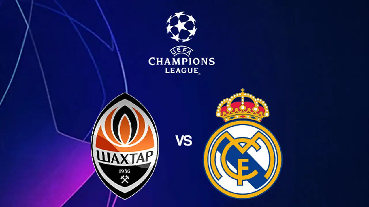 Liga Champions - Shakhtar Donetsk Vs Real Madrid