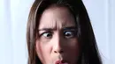 Aih, wajah Prilly Latuconsina kok jadi begini ya? (Galih W Satria/Bintang.com)
