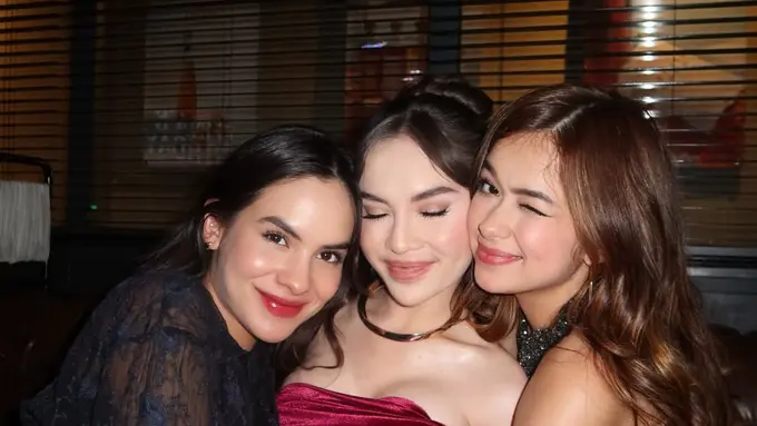 Gaya Elegan Serba Hitam di Pesta Ultah Elina Joerg ke-26, dari Steffi Zamora sampai Beby Tsabina