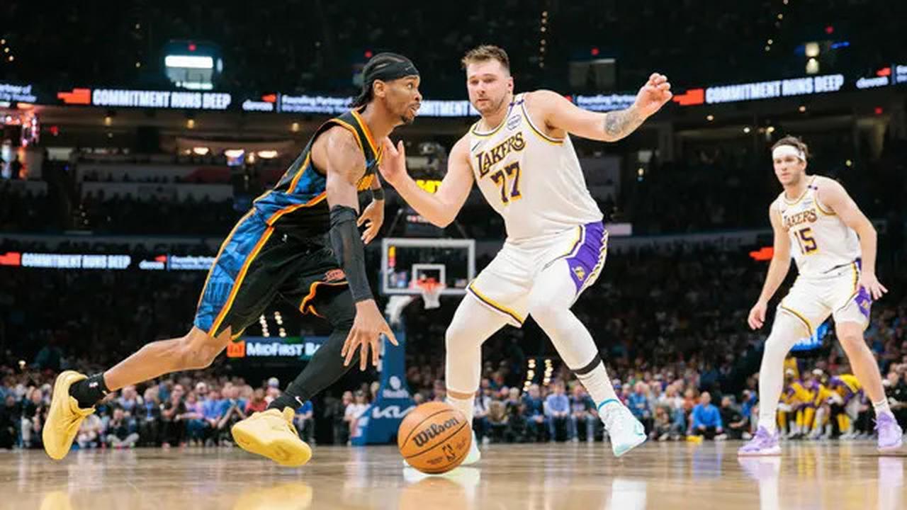 Hasil NBA: Shai Gilgeous-Alexander Gagal Dapat Free Throw, Lakers Kalahkan Thunder